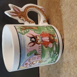 Vintage Easter bunny mug.